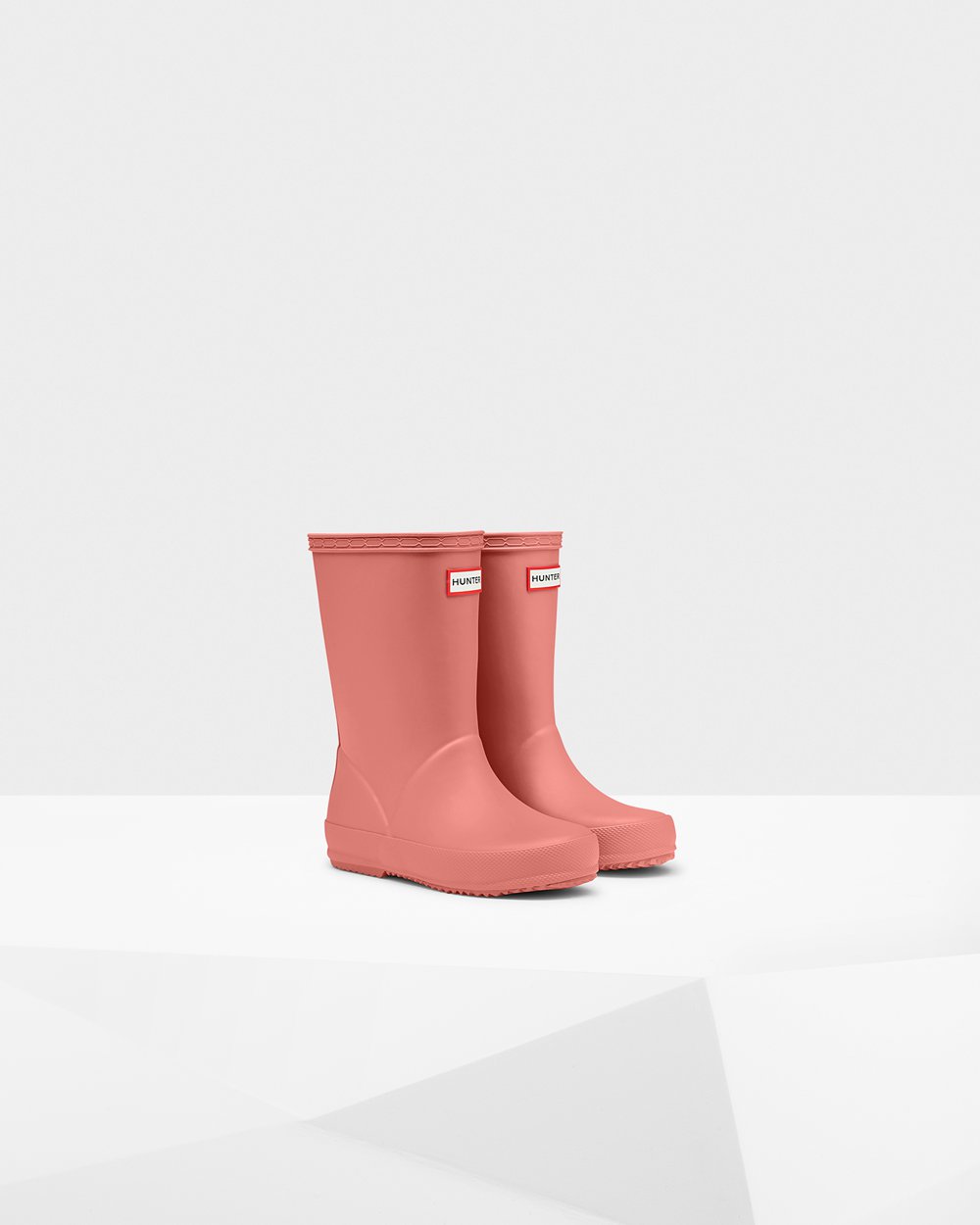 Botas de Lluvia Hunter Niños - Original First Classic - Rosas - XFKOIME-90